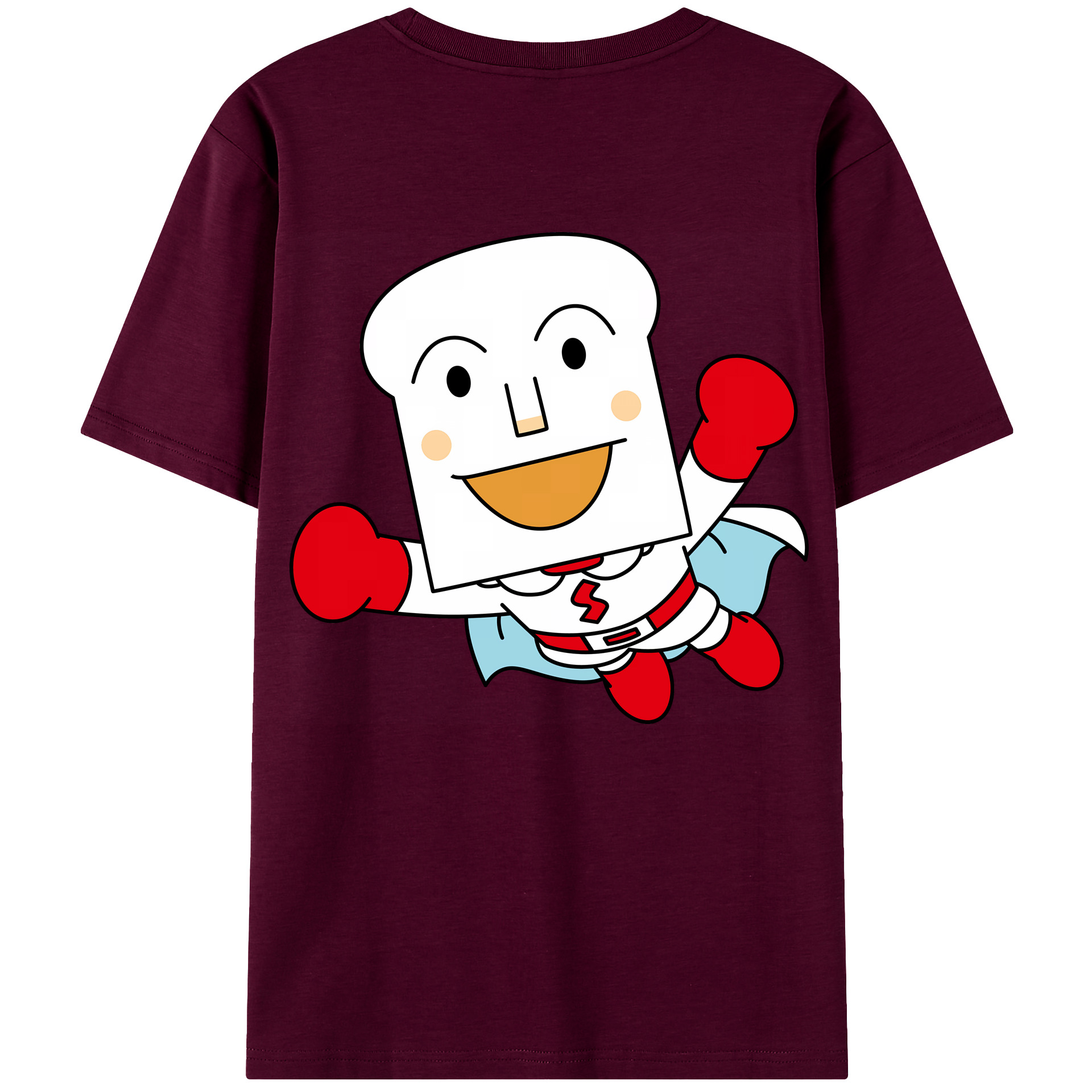（画像用） アンパンマン Anpanman レディース半袖Tシャツ(バックプリント)